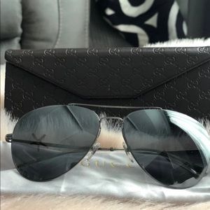 GUCCI aviator sunglasses